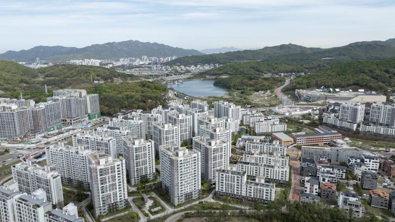 백운밸리 드론풍경