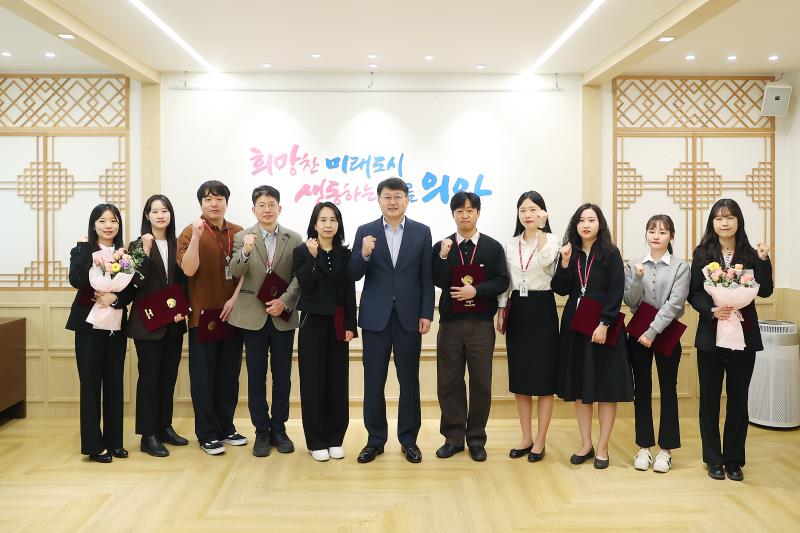 신규임용 및 6급이하 전보 보직부여 임용장 교부식