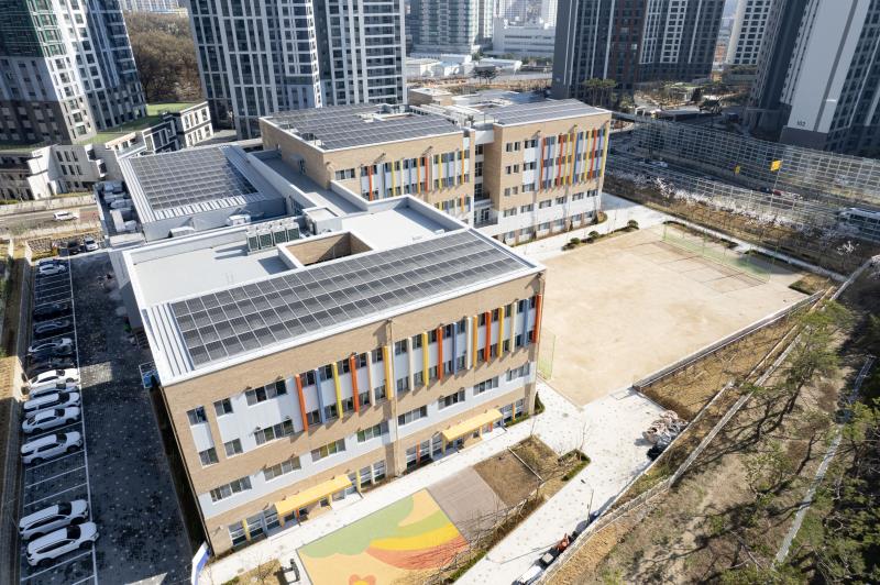 의왕푸른초등학교 전경